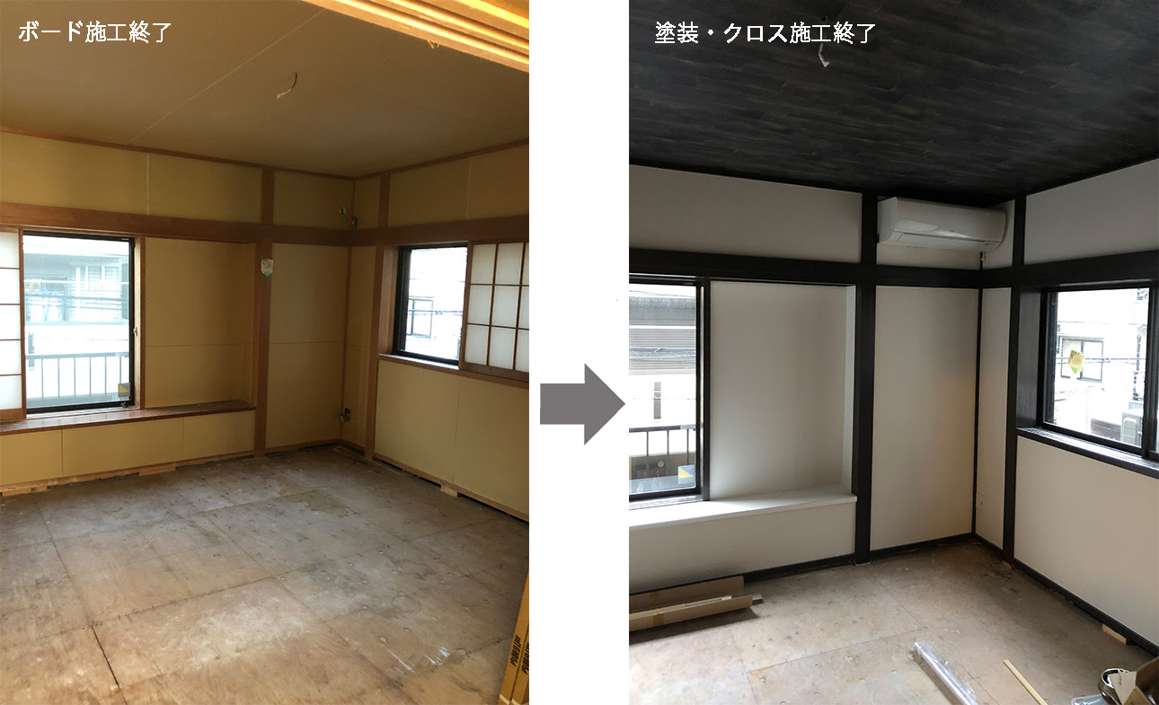 和室を低予算でオシャレに変身 リノベーション インテリアコーディネートのヨシノスペースデベロップメント