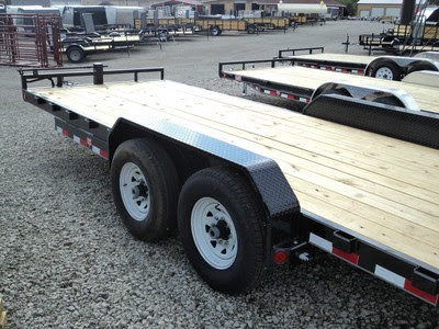 NEW 2013 PJ 20 FT EQUIPMENT SKIDSTEER TRAILER 14K GVWR*INVENTORY 