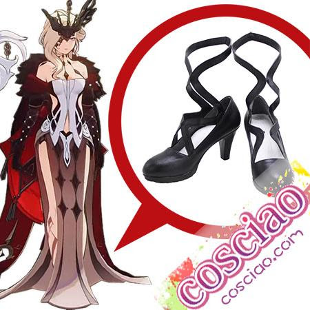 原神 シニョーラ コスプレ靴 男女対応 オーダーメイド 通販 高品質