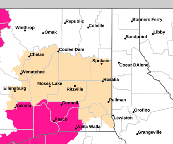 Spokane Watches, Warnings & Advisories