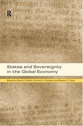 States and Sovereignty in the Global Economy On Sale