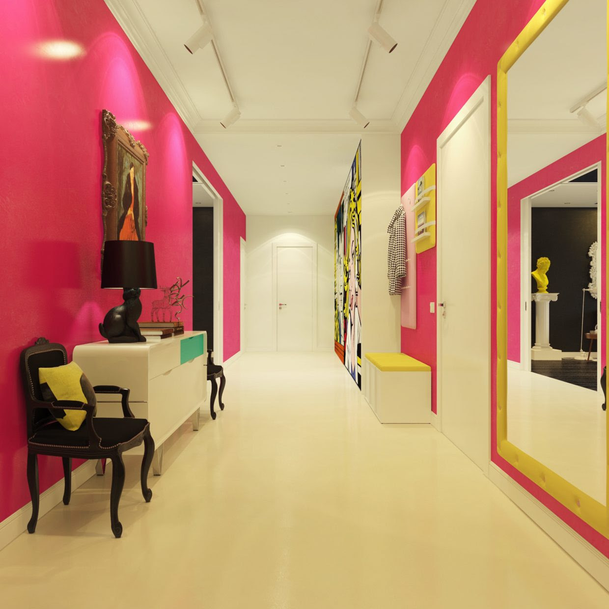 Modern Pop  Art  Style Apartment