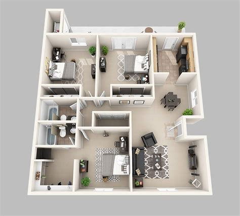 Create a floor plan and communicate your design and layout ideas easily in 3d. 3d Floor Plan Maker Free - Home Design Ideas
