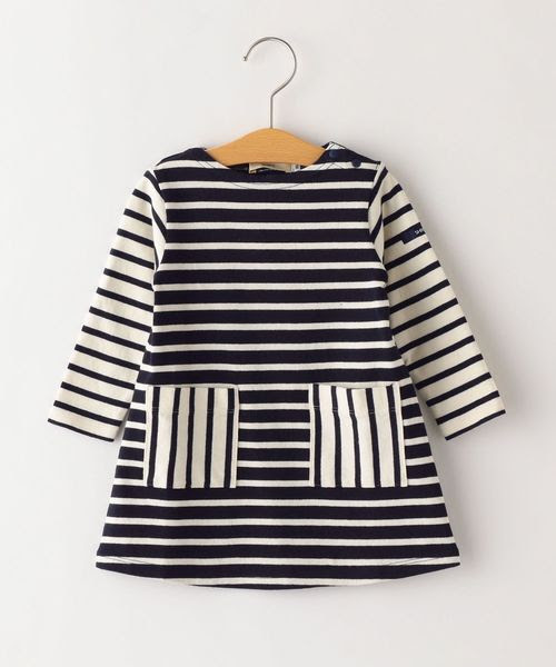 人気大好評大割引 Ships Aライン ワンピース 80 90cm ワンピース Ships シップス のファッション Kids ボーダー ワンピース Aライン ワンピース