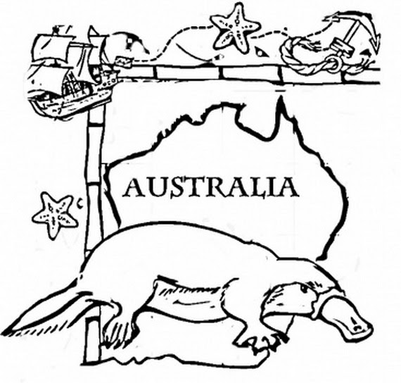 Download Australia Day Coloring Pages for Kids - family holiday.net ...