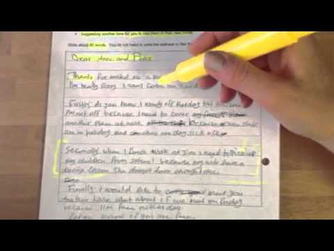 cambridge example of english test Esol YouTube assessed task Entry  writing  exam 3