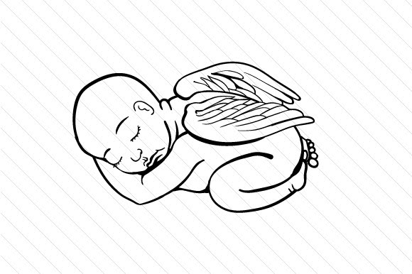 Download Baby Sleeping Drawing at GetDrawings | Free download