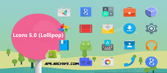 Lcons 5.0 (Lollipop) Apk