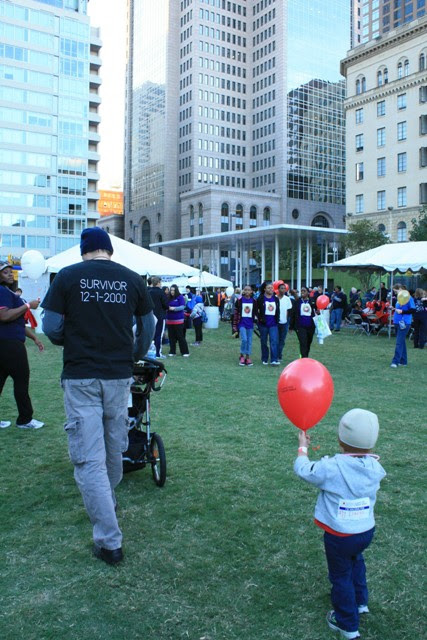 dallas tx, light the night walk, leukemia lymphoma society