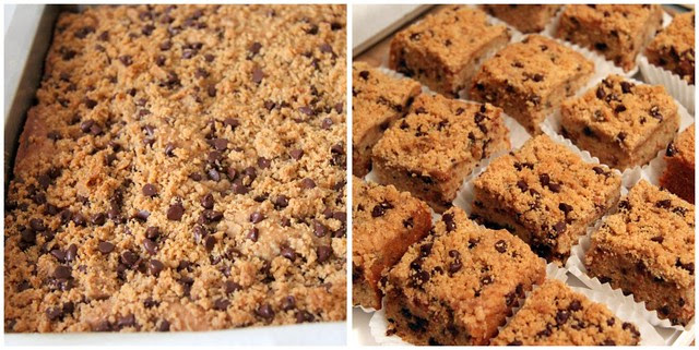 Choclate Chip Peanut Butter Coffee Cake