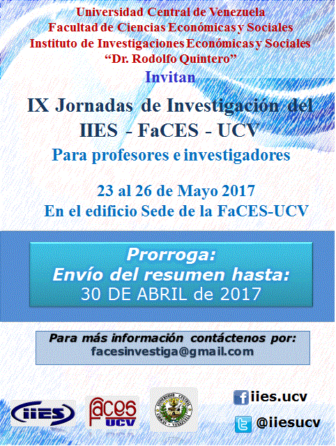 Aficher IX Jornadas de Investigación