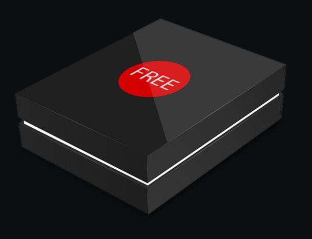 Download Free Sleek Black Box Mockup PSD - TitanUI