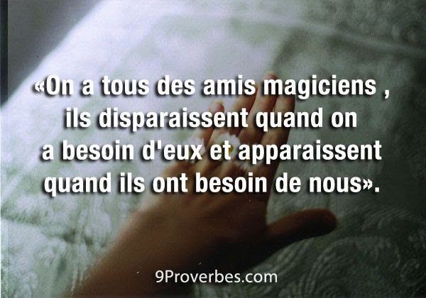 Pensees Sur Amitie