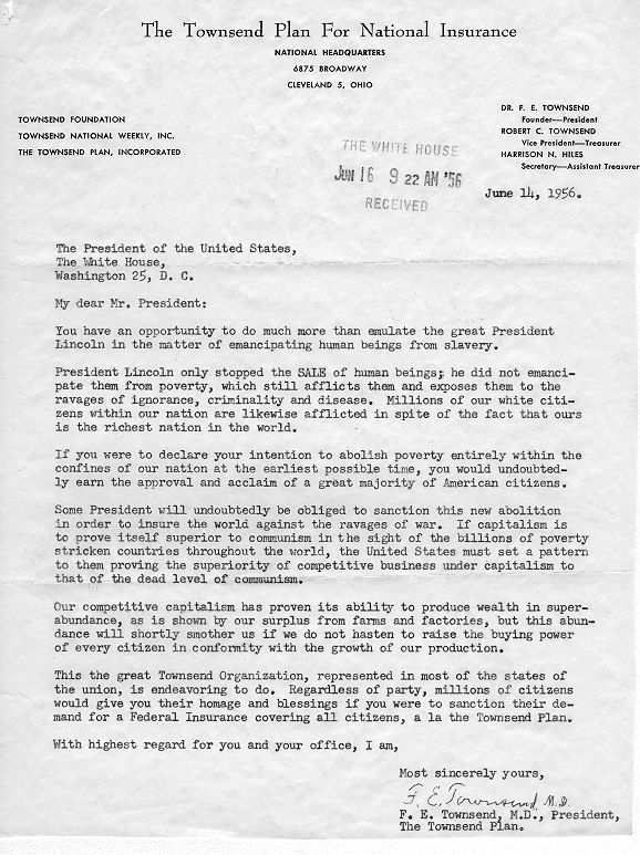 security letter social sample of appeal History Social Security