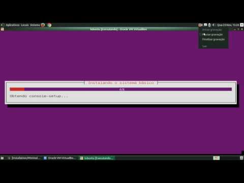 Instalando Ubuntu Minimal