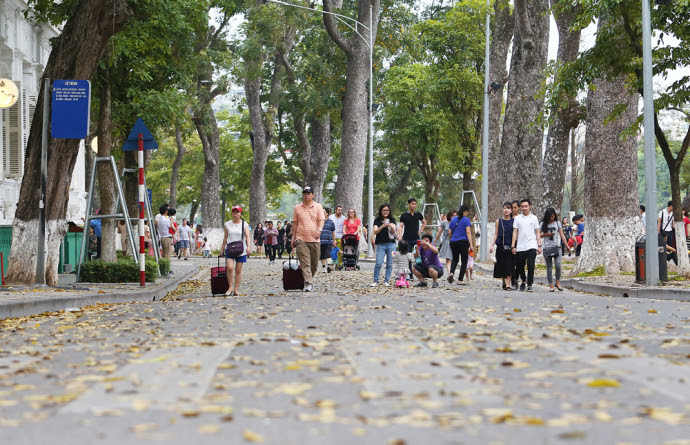 Hà Nội mùa lá vàng
