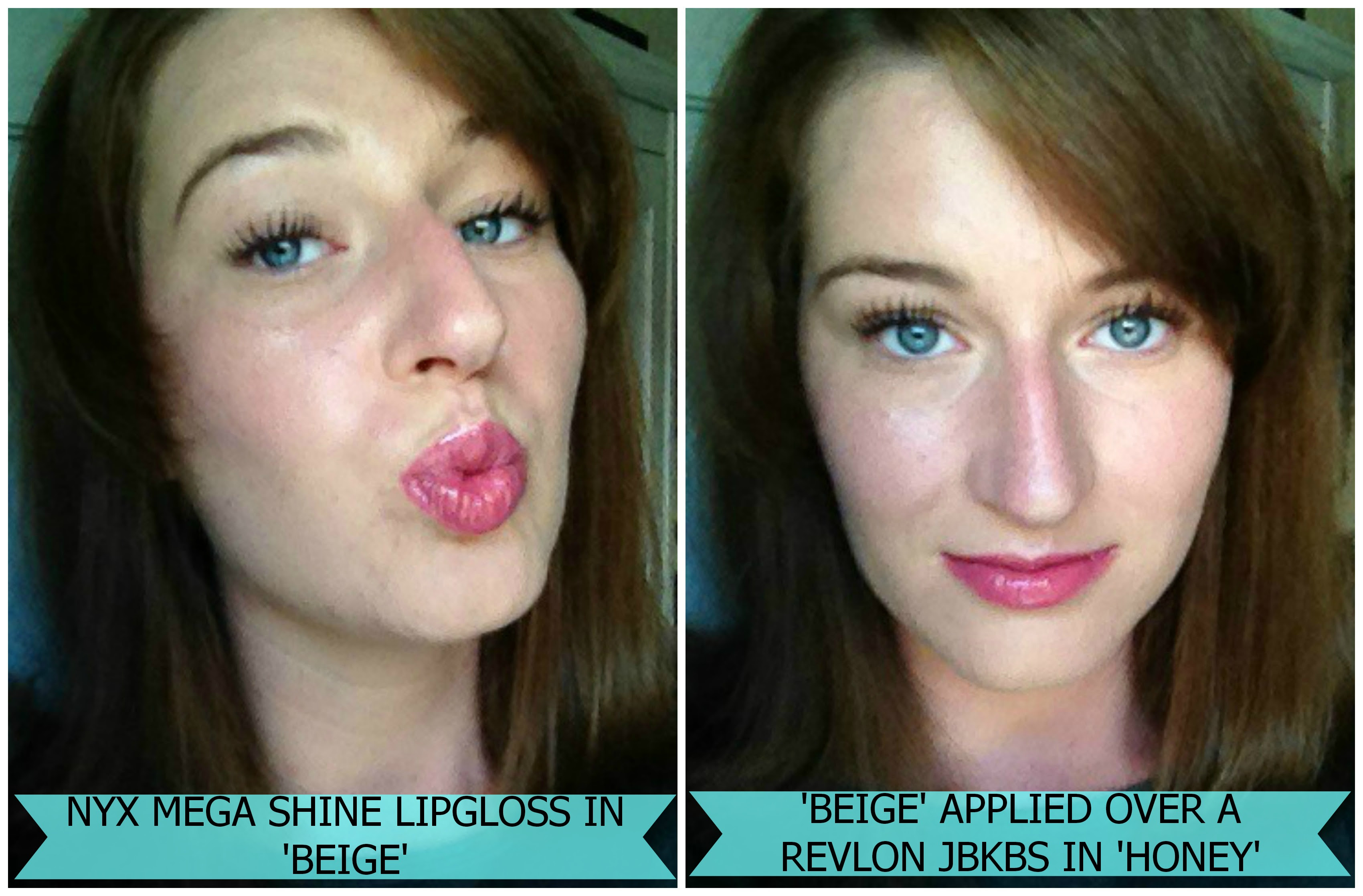 NYX_Mega_Shine_Lipgloss_'Beige'_Swatched