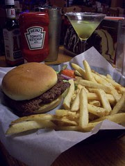 Applebees Mikey's burger