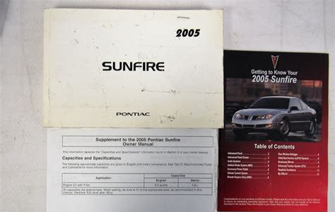 Link Download 2005 Pontiac Sunfire Owners Manual Free eBooks PDF