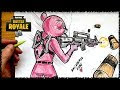 Fortnite Chevalier Noir Coloriage