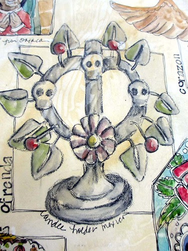 from my sketchbook ~ dia de los muertos