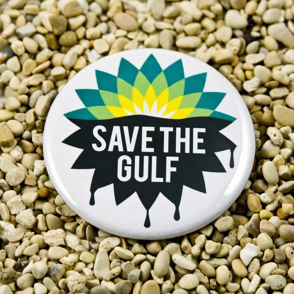 Save the Gulf - 2.25 inch pinback button
