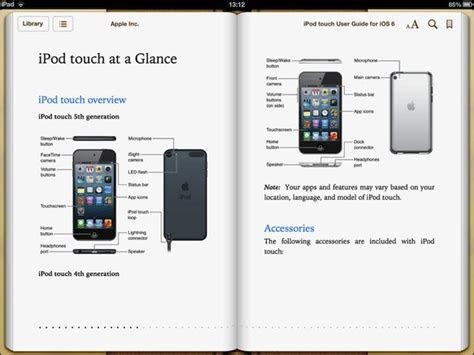 Download Apple Ipod Touch 5th Generation User Manual