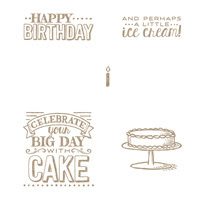 Big Day Wood Stamp Set