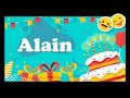 <div class="w-1/2 md:w-full float-left leading-relaxed"> carte  joyeux anniversaire alain 367216-Carte joyeux anniversaire  alain