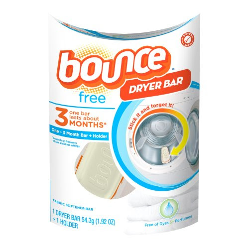 Bounce Free 3 Month Dryer Bar, 1.92-Ounce (Pack of 2)