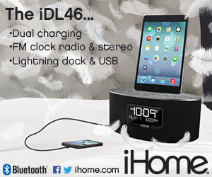 300x250Static iDL46 Dual Charging Stereo FM Clock Radio