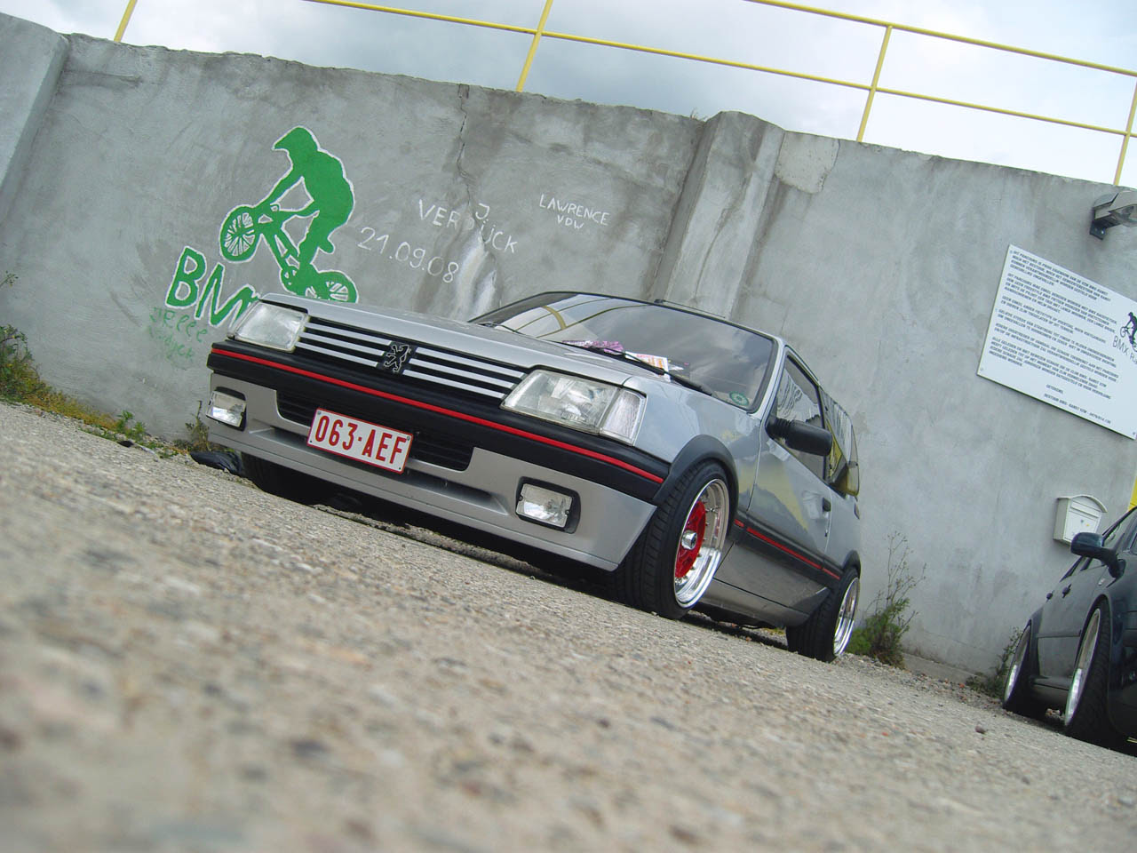 AMAZING rat look vw caddy mk1.