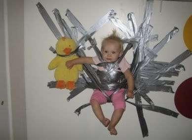 Duct tape crib