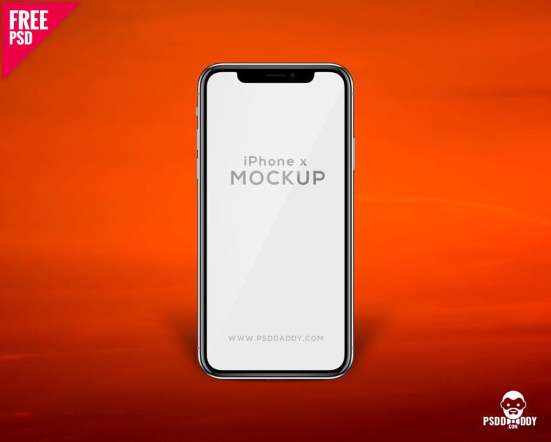Download Download iPhone X Free PSD Mockup | PsdDaddy.com