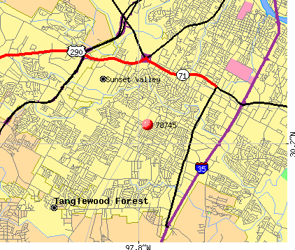78745 Zip Code Map 78745 Zip Code (Austin, Texas) Profile   homes, apartments 
