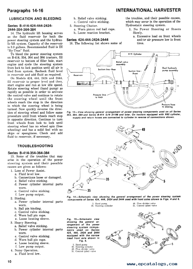 International B414 Parts Manual - high-poweraa