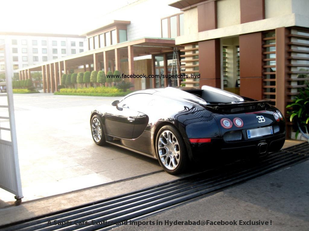 Bugatti Veyron Grandsport in Hyderabad