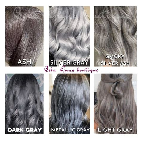  bremod hair color toner with oxi ash silver metallic light gray
