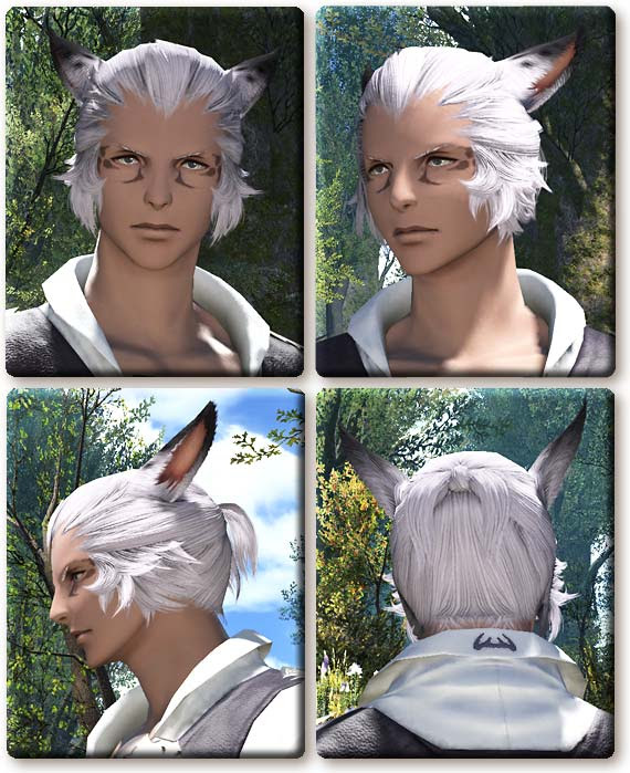 Nemuko Ff14 ミコッテ男性の髪型