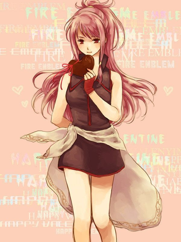 Une Fille à Coeur En Chocolat