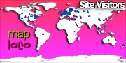Locations of Site Visitors
