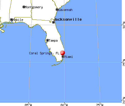 Coral Springs, Florida (FL) profile: population, maps, real estate 