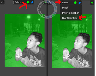 Efek Asap keren di android