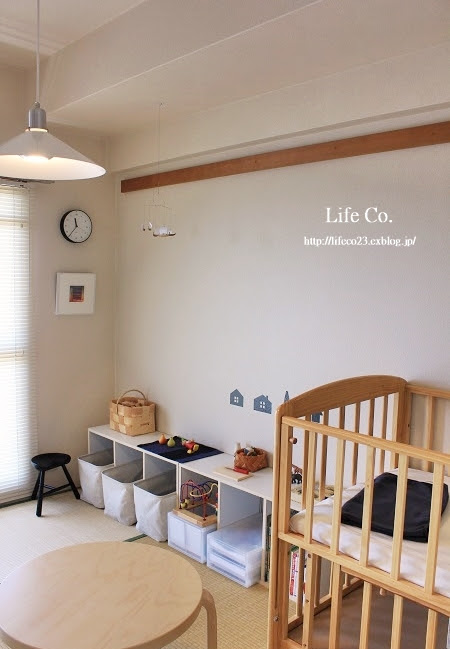 ベビーベッドと子供部屋 Life Co
