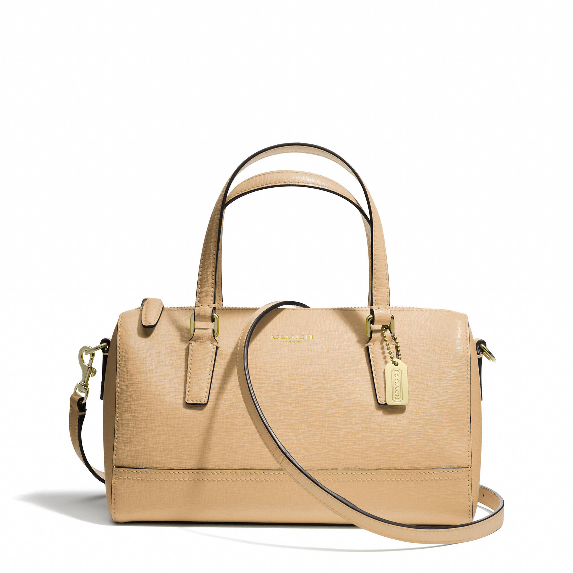 pre-order หนังแท้ saffiano in กระเป๋า coach สายสะพาย กระเป๋าโค้ช style no. mi 49392