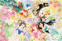 Epo 97 001 ディズニー Floral Dream フローラル ドリーム プリンセス 1000ピース エポック社 の商品詳細ページです 日本最大級のジグソーパズル通販専門店 ジグソークラブ