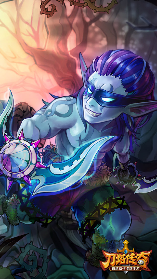 刀塔传奇iphone壁纸苹果壁纸 乐游网