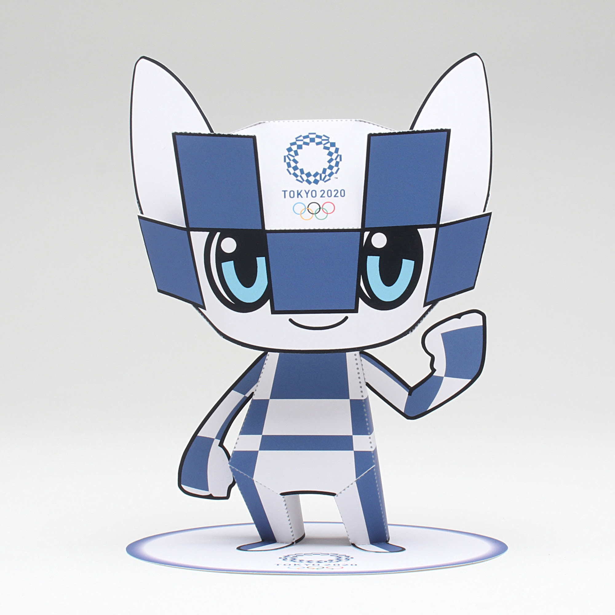 東京オリンピックマスコットキャラクター 平生町立佐賀小学校