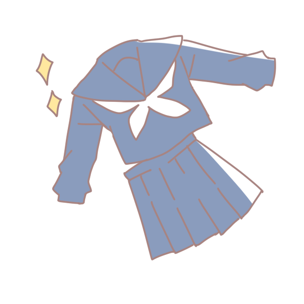 新しい制服 セーラー のイラスト かわいいフリー素材が無料のイラストレイン