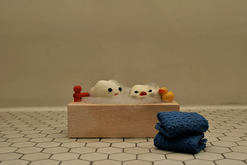 "Easy Lardee, you won't drown."